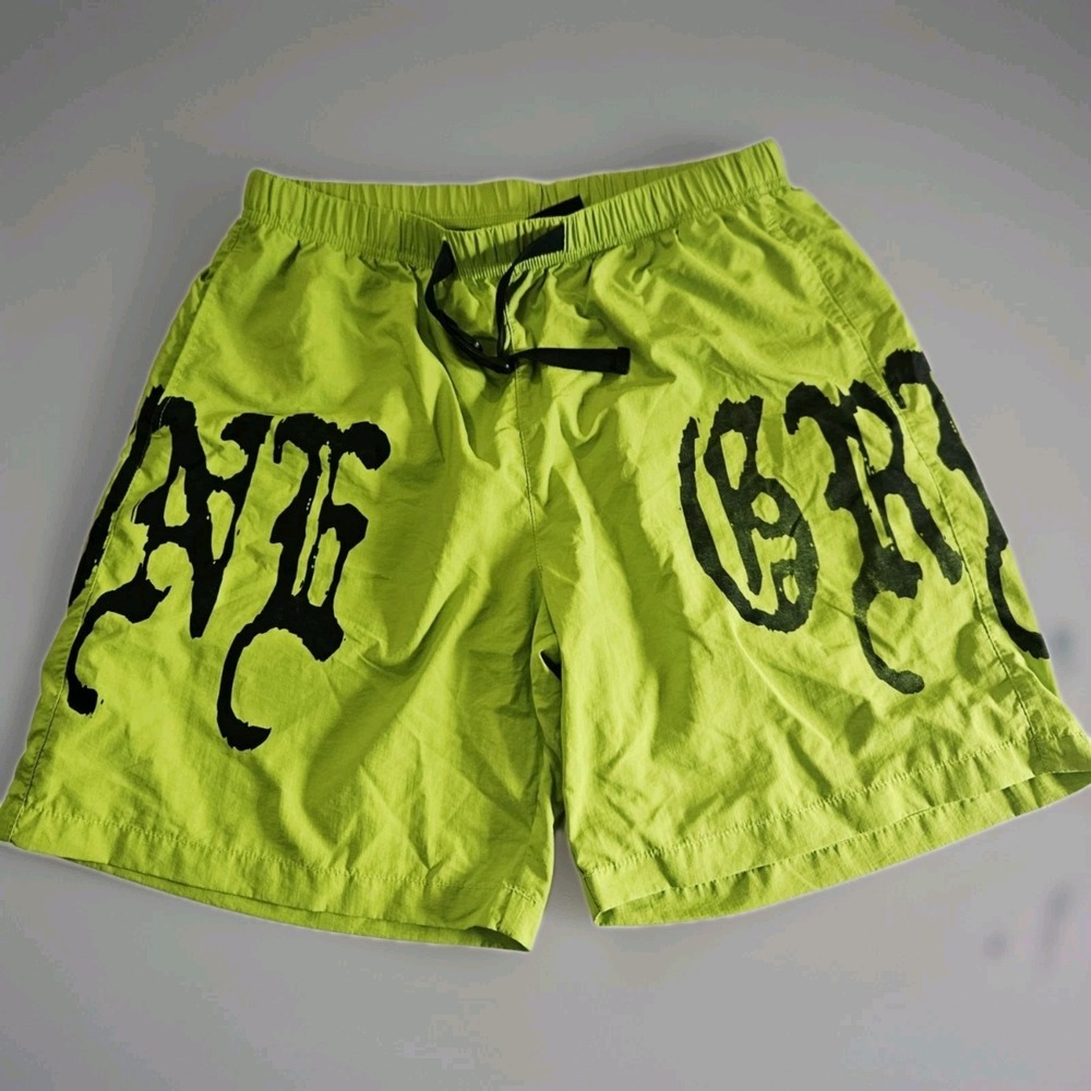 G59 Nylon Green Shorts Summer Drop  Men's Size Medium